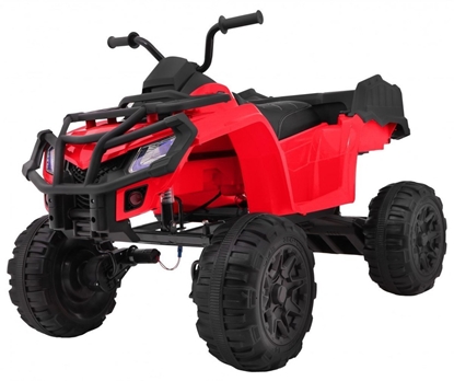 Изображение Keturratis "Quad XL ATV" su bagažine, raudonas