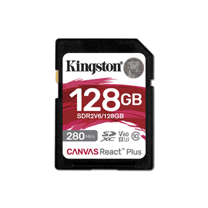 Picture of KINGSTON 128GB Canvas React Plus SDXC