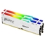 Изображение Kingston Technology FURY Beast 32GB 6000MT/s DDR5 CL40 DIMM (Kit of 2) White RGB XMP