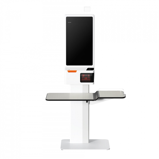 Picture of Kiosk K2, Android 9, 4/32 GB, 24 cale, Datalogic 2 D Scanner, 80mm printer, NFC, WiFi, Wall-Mounted