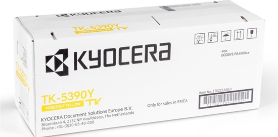 Изображение Kyocera TK-5390Y (1T02Z1ANL0) Toner Cartridge, Yellow