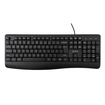 Picture of Sbox K-103 Keyboard US Black