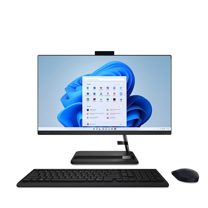 Изображение Komputer Lenovo  IdeaCentre AIO 3 24IAP7 i5-12450H 23.8 FHD IPS 250nits AG 16GB DDR4 3200 SSD512 Intel UHD Graphics Win11 Black