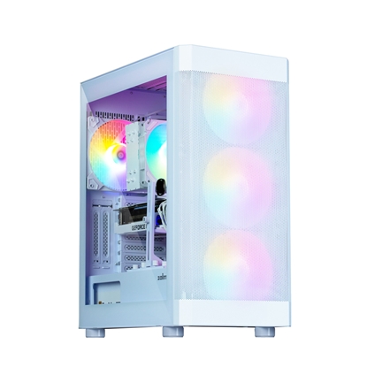 Изображение Zalman i4 TG White, fan RGB x4