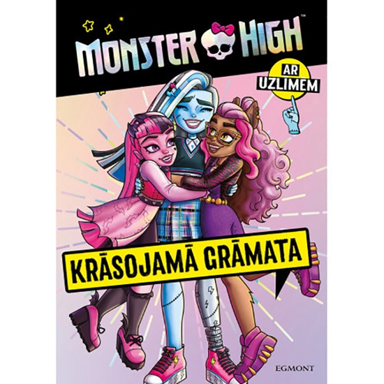 Picture of Krāsojamā grāmata Monster High ar uzlīmēm