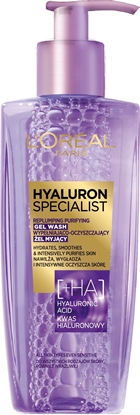 Изображение L’Oreal Paris Hyaluron Specjalist Żel myjący do twarzy wypełniająco-oczyszczający 200ml