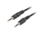 Picture of Lanberg CA-MJMJ-10CC-0020-BK audio cable 2 m 3.5mm Black