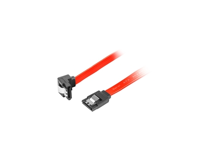 Picture of Lanberg CA-SASA-13CC-0030-R SATA cable 0.3 m SATA 7-pin Red