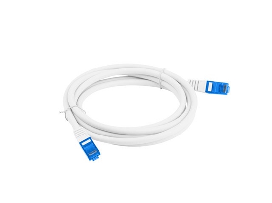 Picture of LANBERG PATCHCORD S/FTP CAT.6A 1M WHITE LSZH