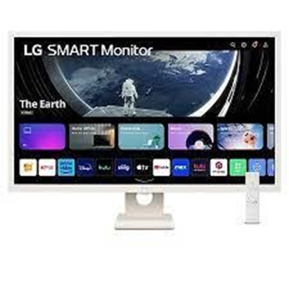 Attēls no LCD Monitor|LG|32SR50F-W|31.5"|Smart|Panel IPS|1920x1080|16:9|8 ms|Speakers|Tilt|Colour White|32SR50F-W