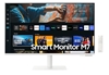 Picture of LCD Monitor|SAMSUNG|S32CM703UU|32"|TV Monitor/Smart/4K|Panel VA|3840x2160|16:9|60Hz|Matte|4 ms|Speakers|Swivel|Height adjustable|Tilt|Colour White|LS32CM703UUXDU