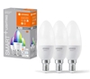 Изображение Ledvance | SMART+ WiFi Candle RGBW Multicolour 40 5W 2700-6500K E14, 3pcs pack | E14 | 5 W | RGBW | Wi-Fi