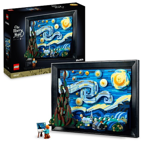 Изображение LEGO 21333 Vincent van Gogh - The Starry Night Constructor