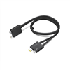 Picture of Lenovo 4X91K16970 Thunderbolt cable 0.7 m 40 Gbit/s Black