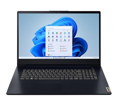 Изображение Lenovo IdeaPad 3 Intel® Core™ i5 i5-1235U Laptop 43.9 cm (17.3") Full HD 8 GB DDR4-SDRAM 512 GB SSD Wi-Fi 5 (802.11ac) Windows 11 Blue