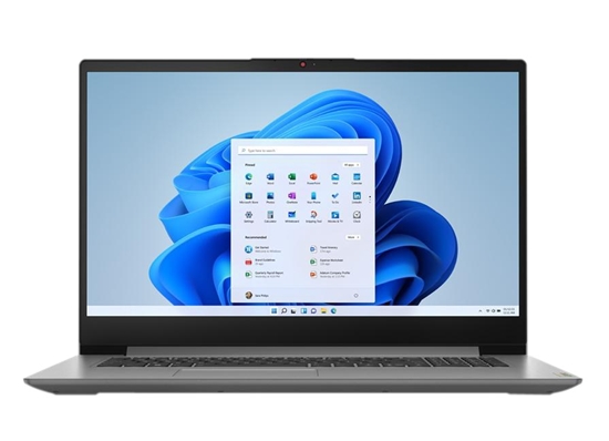 Изображение Lenovo IdeaPad 3 Laptop 43.9 cm (17.3") Full HD Intel® Core™ i3 i3-1215U 8 GB DDR4-SDRAM 512 GB SSD Wi-Fi 6 (802.11ax) Windows 11 Grey