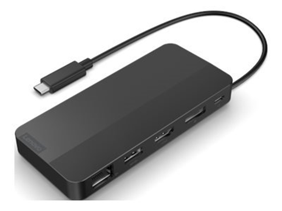 Picture of LENOVO USB-C DUAL DISPLAY TRAVEL DOCK W/O ADAPTER