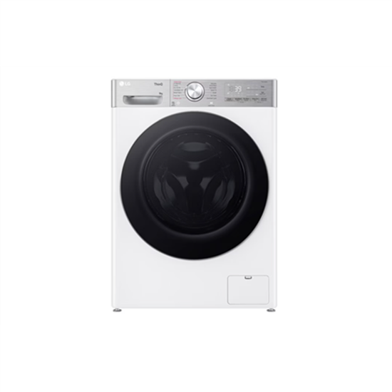 Picture of LG | F4WR909P3W | Energy efficiency class A | Front loading | Washing capacity 9 kg | 1400 RPM | Depth 56 cm | Width 60 cm | Display | TFT | Steam function | Direct drive | Wi-Fi | White