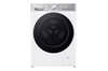 Picture of LG | F4WR909P3W | Energy efficiency class A | Front loading | Washing capacity 9 kg | 1400 RPM | Depth 56 cm | Width 60 cm | Display | TFT | Steam function | Direct drive | Wi-Fi | White