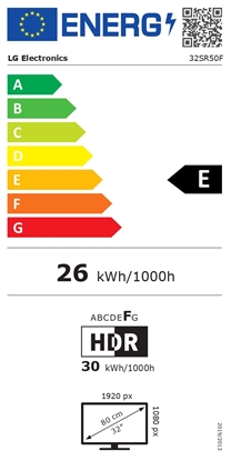 Attēls no LG 32SR50F-W.AEU 31.5inch IPS FHD