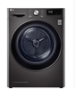 Picture of LG RH90V9JV2N tumble dryer Freestanding Front-load 9 kg A+++ Black, Steel