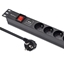 Picture of Listwa zasilająca PDU do RACK 19" | 1U | 16A | 6xFRENCH | 1.8m 