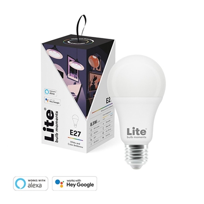 Изображение Lite bulb moments white & color ambience (RGB) E27 bulb - Single pack