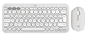 Picture of Logitech Pebble 2 Combo keyboard Mouse included RF Wireless + Bluetooth QWERTY US International White