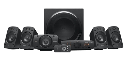 Picture of Logitech Surround Sound Speakers Z906 500 W Black 5.1 channels.