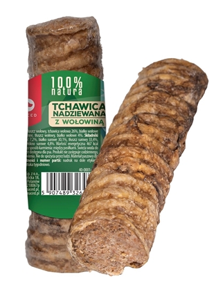 Picture of MACED Trachea stuffed with beef - chew for dog - 120g