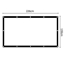 Picture of Maclean MC-981 Projection Screen, 100", 220x124cm, 25mm 16:9 Border, Tension Hooks, White