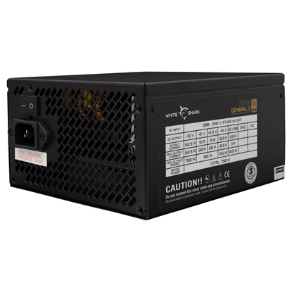 Attēls no White Shark GPSU-750W General-2 750W 80+ GOLD Full Modular