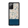 Picture of MAN&WOOD case for Galaxy Note 20 blue flower black