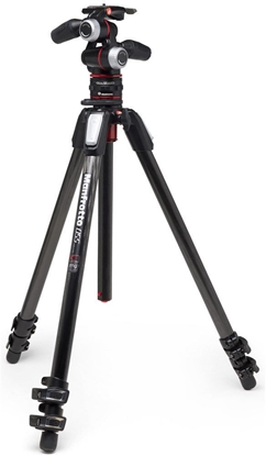 Picture of Manfrotto tripod kit MK055CXPRO33WQR CF Kit 3sec QR