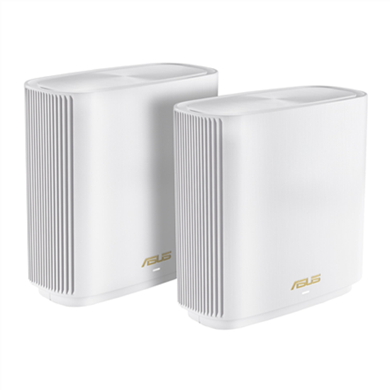 Picture of Maršrutizatorius Asus ZenWiFi XT9 AX7800 Tri Band Mesh Router Wifi 6 802.11ax (2pk white)