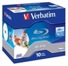 Picture of Matricas BD-R Verbatim 50 GB 6x Dual Layer Wide Printable No ID 10 Pack Jewel