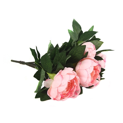 Picture of Mākslīgie ziedi 4Living Green Peoniju pušķis 46cm rozā