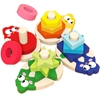 Picture of Medinė figūrėlių dėlionė - Shapes Sorter