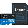 Изображение MEMORY MICRO SDXC 64GB UHS-I/LMS0633064G-BNNNG LEXAR