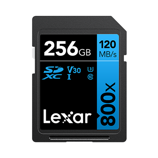 Изображение MEMORY SDXC 256GB UHS-I/LSD0800P256G-BNNNG LEXAR