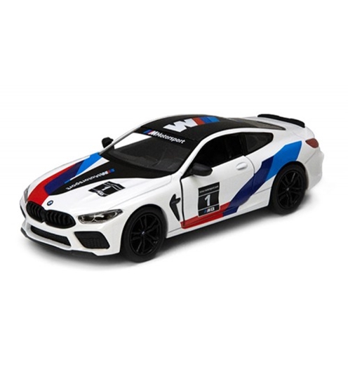 Picture of Metāla auto modelis BMW M8 Competition Coupe (Livery Edition) 1:38 KT5425F