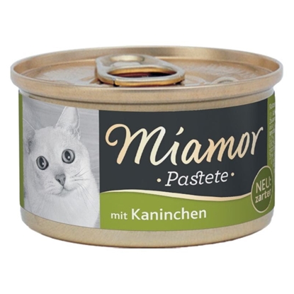 Picture of MIAMOR Pastete Rabbit - wet cat food - 85g