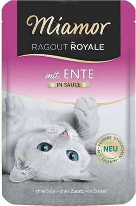 Picture of MIAMOR Ragout Royale Duck in sauce - wet cat food - 100g