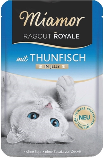 Изображение MIAMOR Ragout Royale Tuna in jelly - wet cat food - 100g