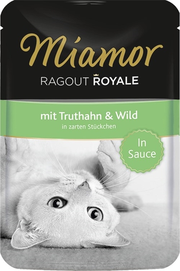 Picture of Miamor Royal ragout in sauce Turkey and venison