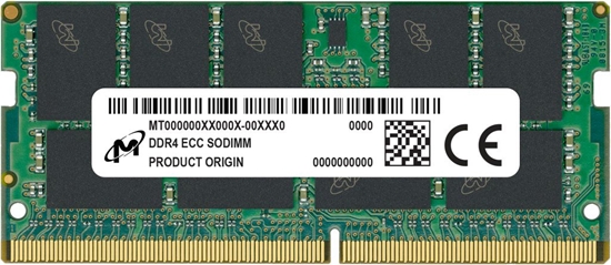Picture of Micron 16GB DDR4-3200 ECC SODIMM 1Rx8 CL22