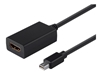 Picture of Microsoft EJT-00006 video cable adapter 0.15 m Mini DisplayPort HDMI Type A (Standard) Black