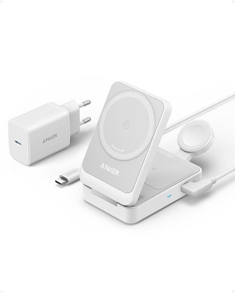 Изображение MOBILE CHARGER MAGGO 15W WHITE/MAGNETIC WL B2557321 ANKER