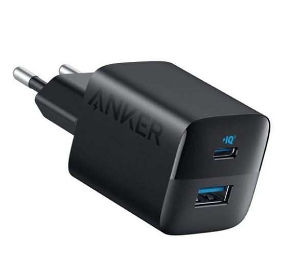 Picture of MOBILE CHARGER WALL 323 DUAL/BLACK 33W A2331G11 ANKER