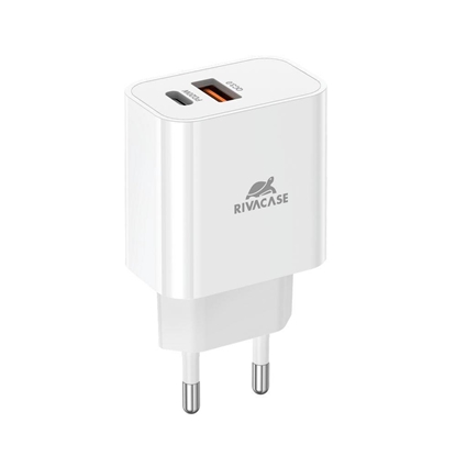 Изображение MOBILE CHARGER WALL/WHITE PS4102 W00 RIVACASE